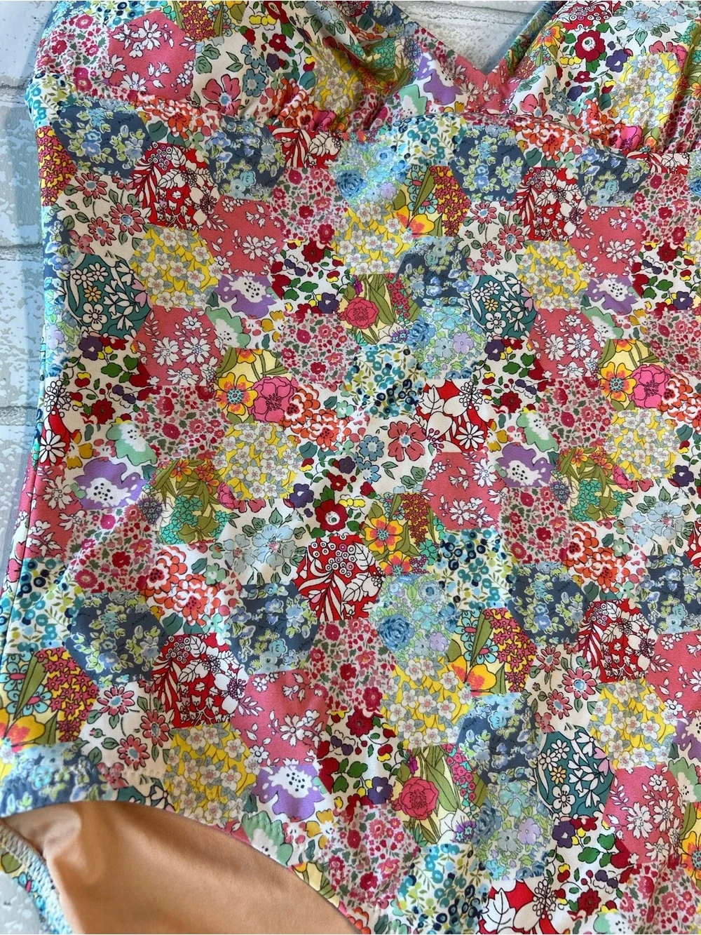JCrew Floral One-Piece Swimsuit Beach Vacation